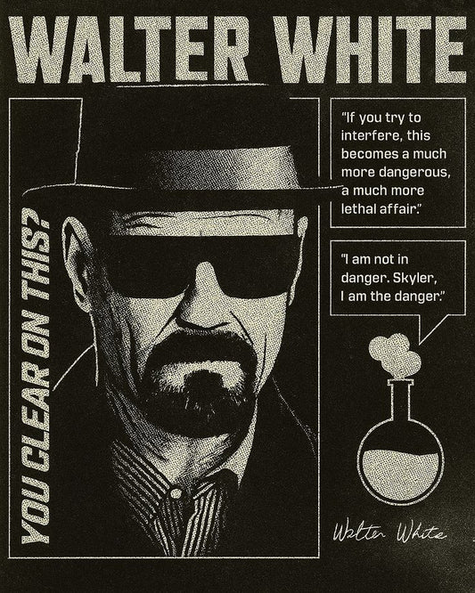 Breaking Bad: Heisenberg - Walter White TV Series Poster